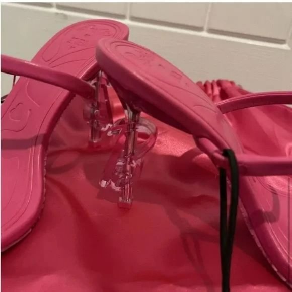 NWT ZARA X BARBIE™ LEATHER SANDALS - Picture 6 of 10